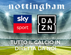 pub con partite-sky dazn roma Nottingham Roma